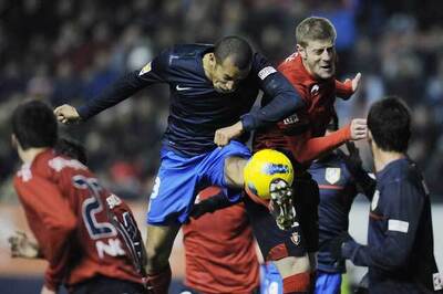 Atletico beat Osasuna 1-0 for 3rd straight win
