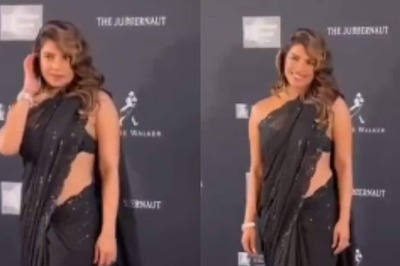 Priyanka Chopra Raises Temperature In Sexy Saree At Pre-Oscar Event, Her 1st Public Appearance As Mom