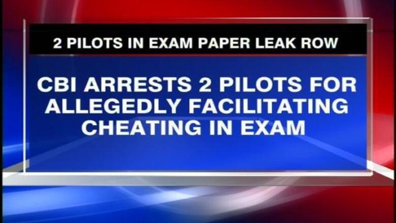 2 pilots arrested for facilitating cheating in exam