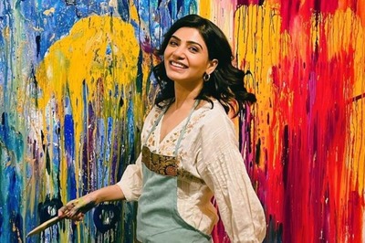 Samantha Akkineni Flashes Million-dollar Smile As She Paints Her Heart Out to 'Heal' People; See Pic