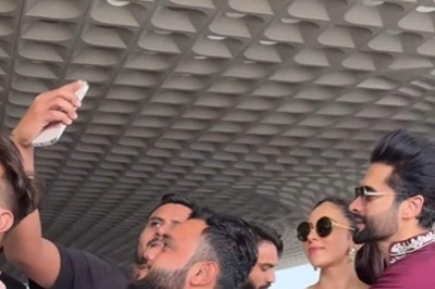 Jackky Bhagnani Shields Wife Rakul Preet Singh As Fans Come Close To Take Selfie At Airport; Watch