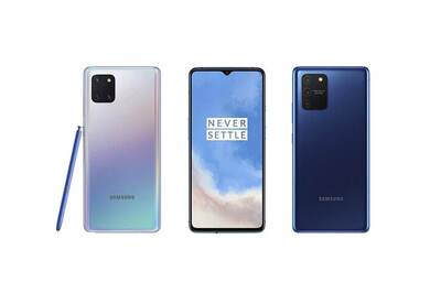 Samsung Galaxy Note 10 Lite vs Samsung Galaxy S10 Lite vs OnePlus 7T: Sub-Rs 40,000 Smartphone Showdown
