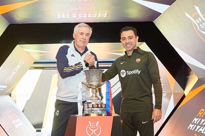 Xavi Anticipating 'Hungry' Real Madrid Ahead of El Clasico Clash in Spanish Super Cup