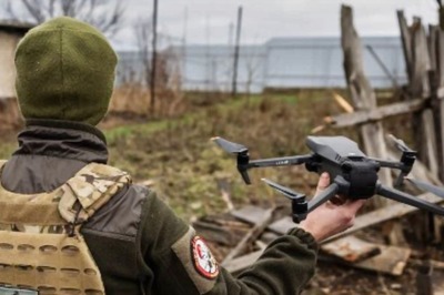 Surveillance Craft or Dumb Bomb? Ukraine Soldiers Shoot Down China-made Drone Carrying Payload
