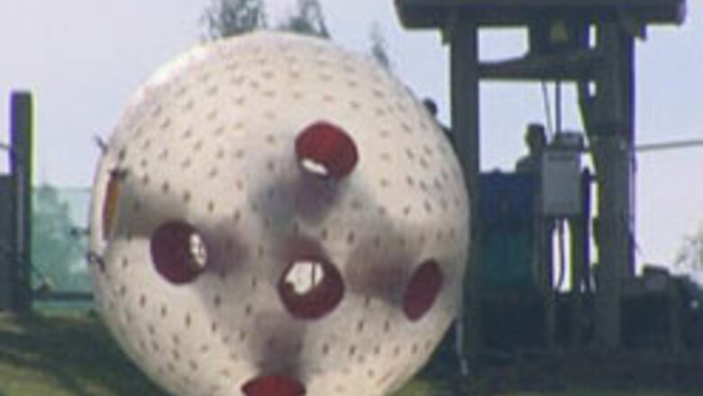 This bubble doesn't burst, it rolls