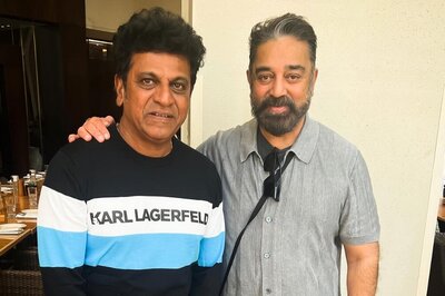 Shiva Rajkumar Happily Poses With Kamal Haasan During Ghost Promotions