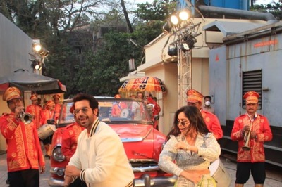 Rajkummar Rao, Bhumi Pednekar Bring 'Band Baaja Baaraat' to Badhaai Do's Promotional Event; See Pics