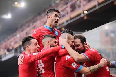 Napoli extend Serie A lead with win over Sampdoria