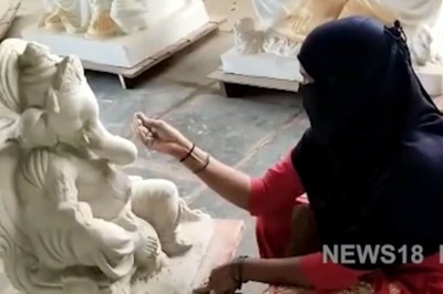 In Karnataka, Meet The Muslim Woman Sculpting Lord Ganesha Idols Ahead Of Ganesh Chaturthi
