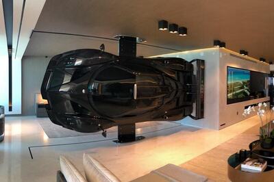 Hanging Pagani Zonda Supercar in Living Room is Basically Mona Lisa of Automobiles