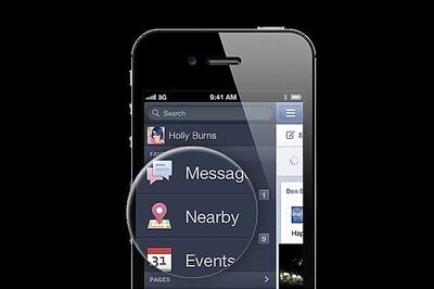 Facebook updates location-based 'Nearby' service for iOS, Android apps