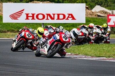 Honda Wins 5 Podiums in Round 3 of National Motorcycle Racing Championship