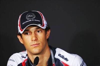 William's Bruno Senna handed gearbox penalty