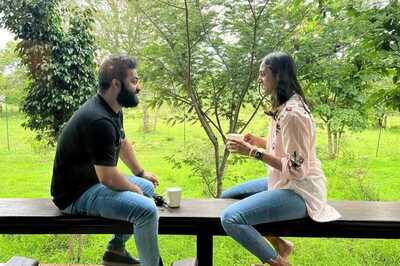 Nothing Much, Just Jr NTR Having A Chat With Wife Lakshmi Pranathi