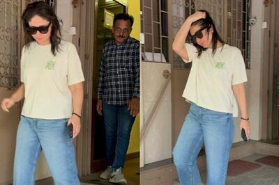 Kareena Kapoor Khan Amps Up Her Casual Style With White Tee And Blue Denims, Papped In The City; Watch