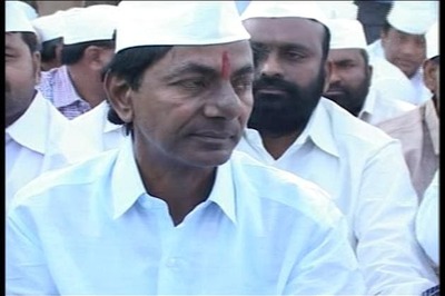 TRS MLAs elects Chandrasekhar Rao as party leader in Andhra assembly