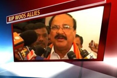 BJP's Naidu goes to woo TDP's Naidu in AP