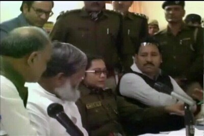 Woman police officer transferred after having a spat with Haryana health minister