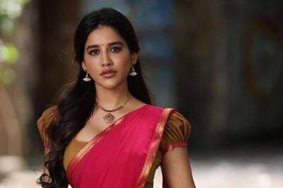 Nabha Natesh’s Traditional Half-saree Look Is The Perfect Festive Pick