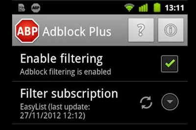 Adblock Plus now available for Android