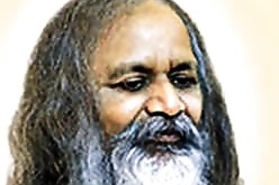 Maharshi's ashes immersed in the Narmada