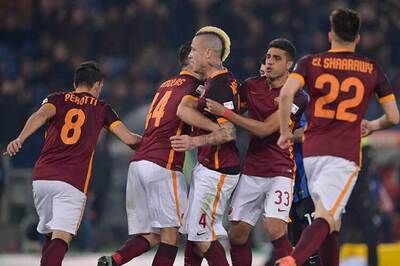 Serie A: AS Roma keep Champions League hopes alive with a draw against Inter Milan