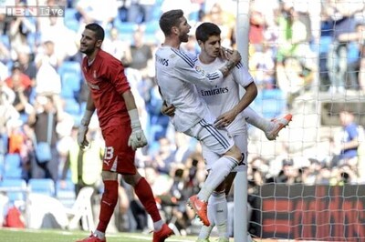 Alvaro Morata scores twice as Real Madrid beat Espanyol 3-1