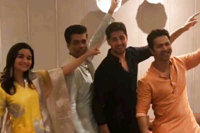 Alia Bhatt, Varun Dhawan, Siddharth Malhotra Shoot a Special Song for Student of the Year 2