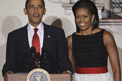 Taste of India: Obamas serve samosa at envoy meet