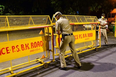 Portion of Madhav Rao Scindia Marg in Delhi Caves in, NDMC Diverts Traffic