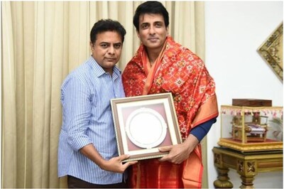 Sonu Sood Meets Telangana Minister KTR Who'd Called Him Superhero for Covid-19 Charity