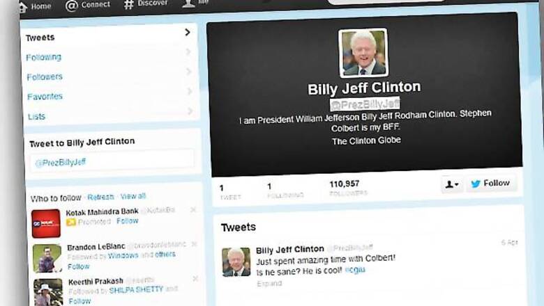 @PrezBillyJeff: Bill Clinton is now on Twitter