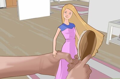 How to Curl Barbie Doll Hair in Your Freezer