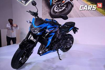 Suzuki GSX-S750 First Look Video at Auto Expo 2018