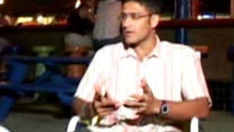 Kumble set to bowl over Mandira