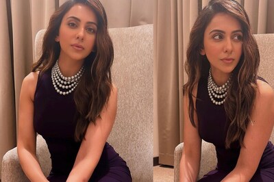 HOT! Rakul Preet Singh Sets The Internet Ablaze In A Thigh-High Slit Dress, See Photos