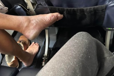 Passenger Shares Unpleasant Experience After Co-Flyer Shoves Foot Into His Personal Space