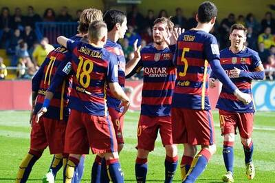 Barcelona draw 2-2 at Villarreal, extend La Liga lead to 9 points