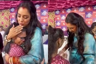 Rupali Ganguly Gives A Tight Hug To An Emotional Fan During Durga Puja Festival; Video Goes Viral