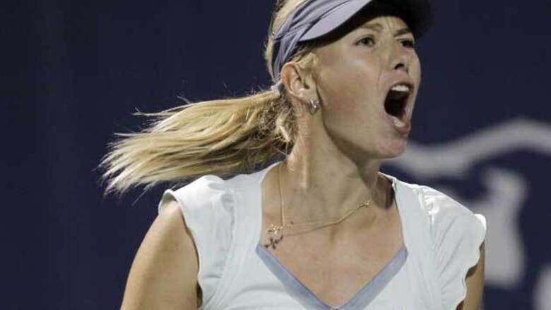 Sharapova cruises into 2nd round at Wimbledon