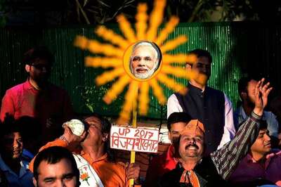 Hoping to Ride UP Wave, BJP Plans Mission 150 in Gujarat