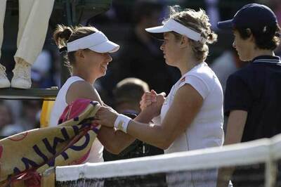 Clijsters through to Rd 4 in her last Wimbledon