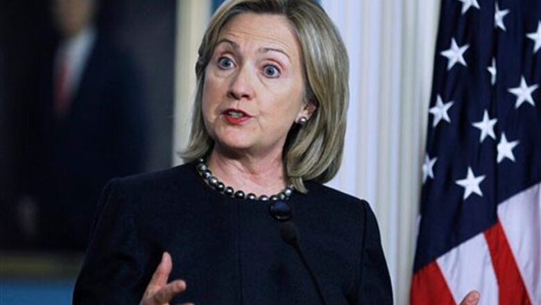 Diplomatic cables not part of US policy: Clinton