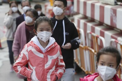 Proposed Hong Kong Virus Quarantine Building Firebombed During Protest