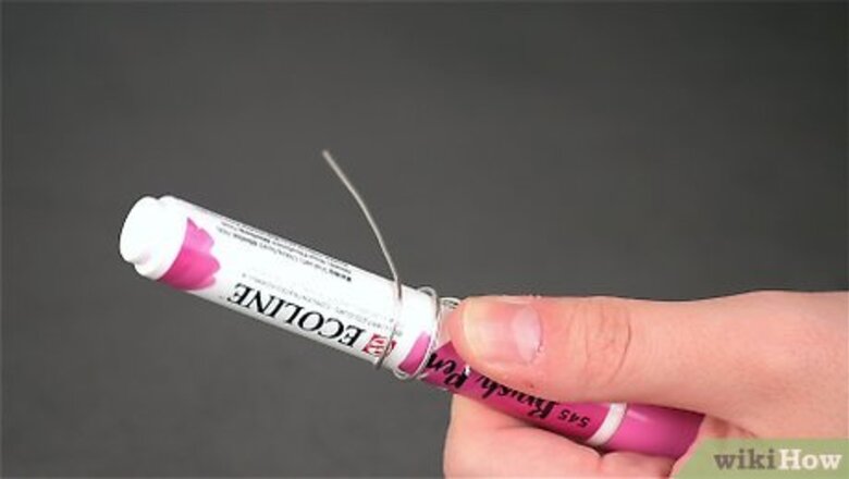 How to Make a Fake Lip Ring