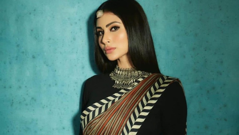 Mouni Roy Is A ‘Saree Girl Forever’ As She Flaunts Her Stylish Black Six-Yard Look; See Pics
