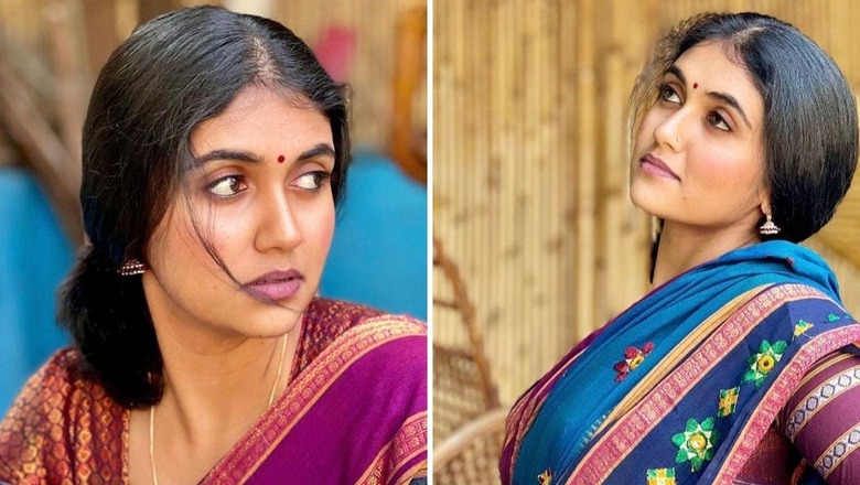 Rinku Rajguru Posts Photos in Blue Saree, Fans Compare Her To Smita Patil