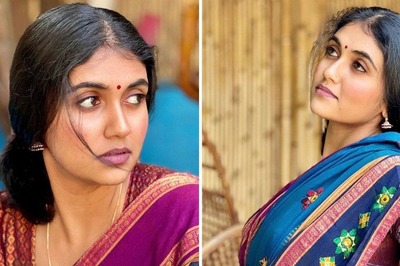 Rinku Rajguru Posts Photos in Blue Saree, Fans Compare Her To Smita Patil
