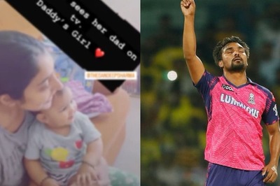 Sandeep Sharma's Newborn Cheers for Him During His Heroics Against CSK in Viral Video