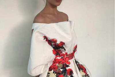 Designer Tanieya Khanuja Presents Creations at Paris Fashion Week